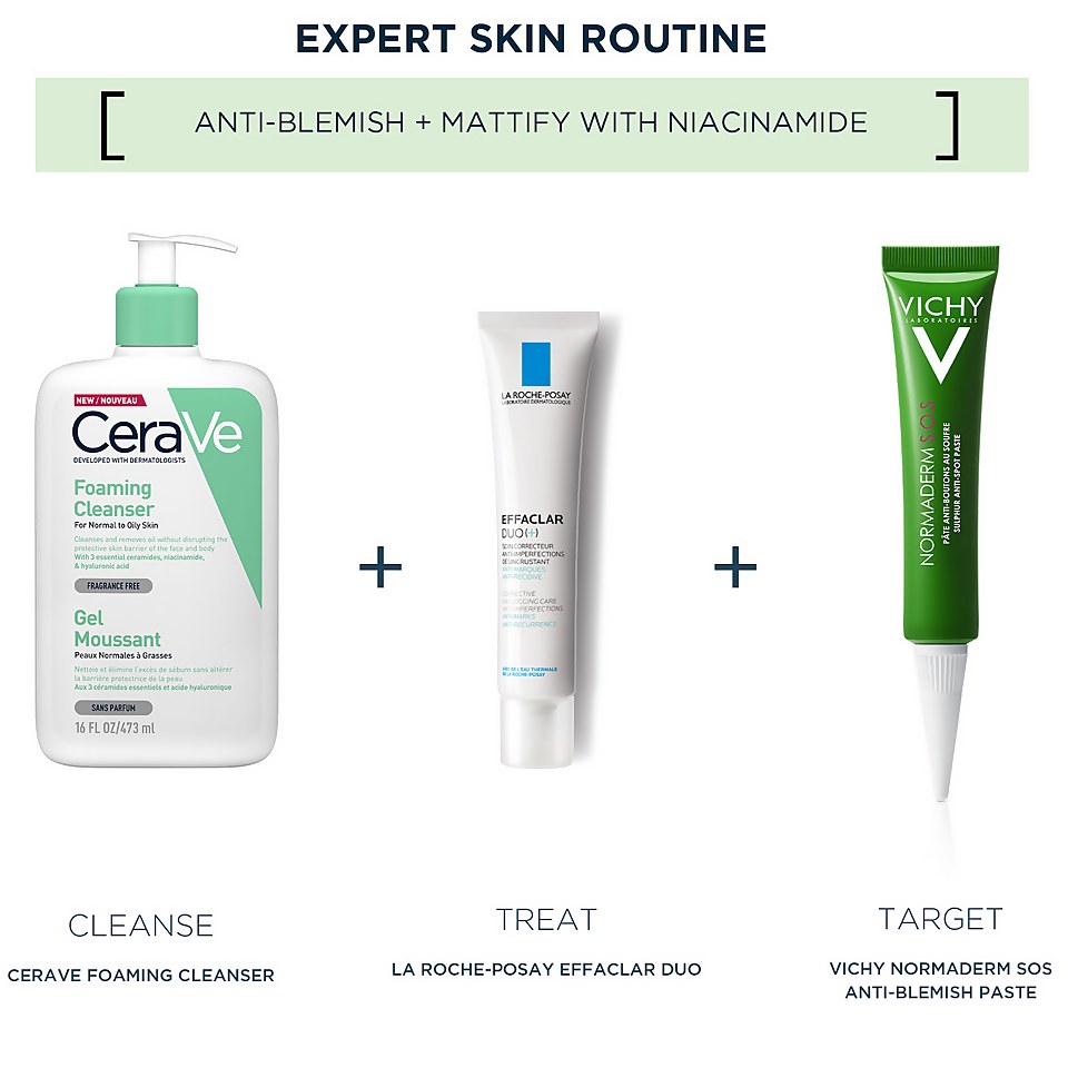 Anti-Blemish and Mattify with Niacinamide Expert Skin Routine Bundle