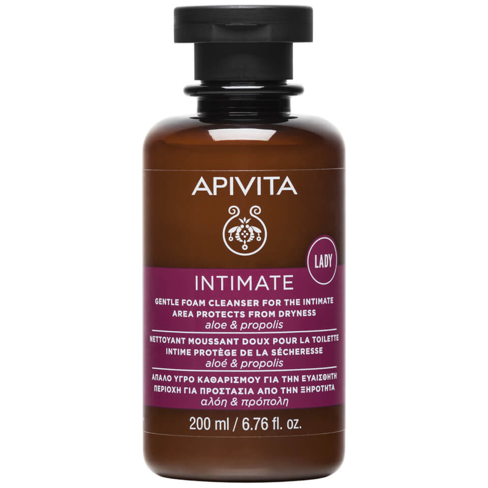 APIVITA Gentle Foam Cleanser for the Intimate Area that Protects From Dryness 200ml