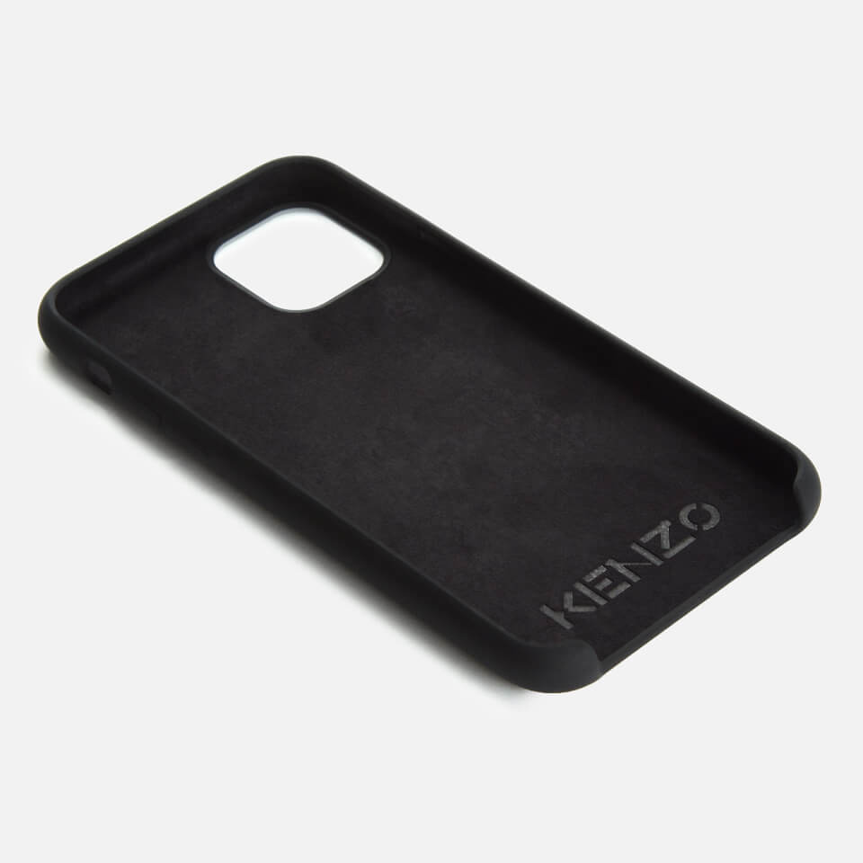 KENZO iPhone 11 Pro Silicone Tiger Phone Case - Black