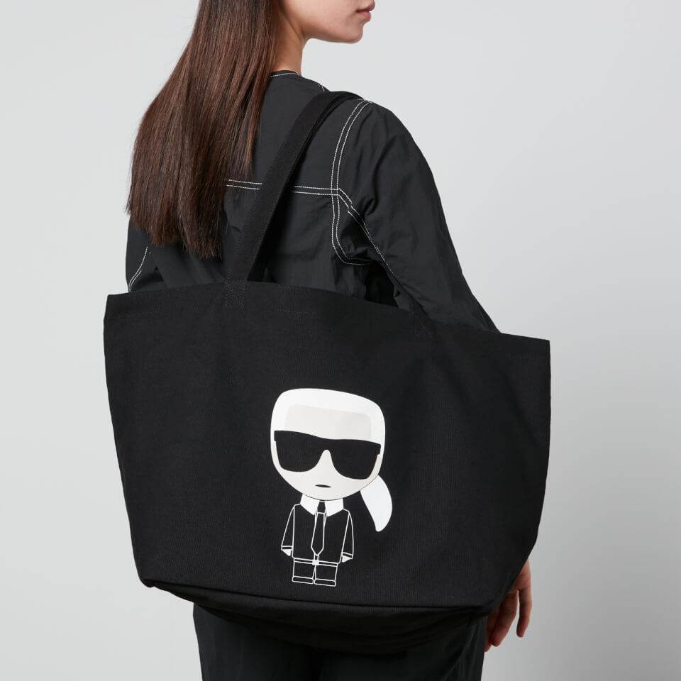 Karl Lagerfeld Women's K/Ikonik Karl Tote Bag - Black