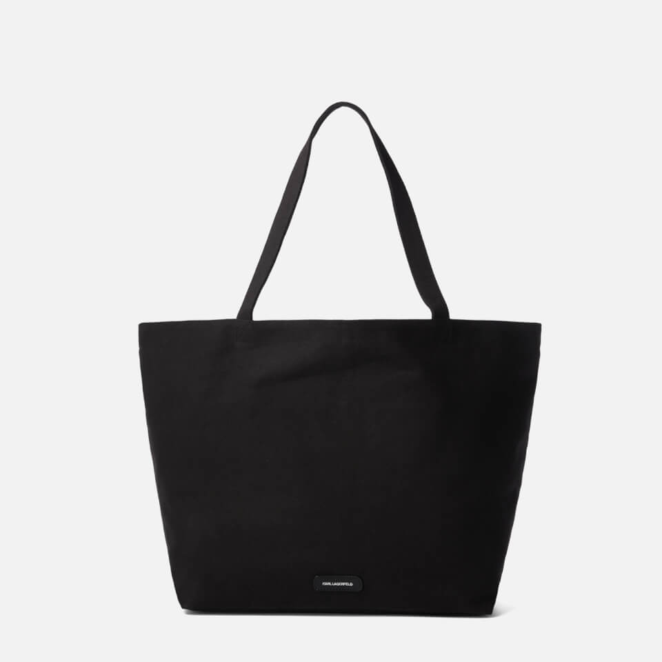 Karl Lagerfeld Women's K/Ikonik Karl Tote Bag - Black