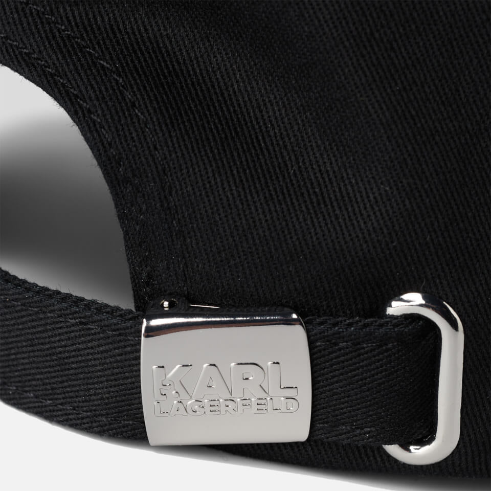Karl Lagerfeld Women's K/Ikonik Cap - Black