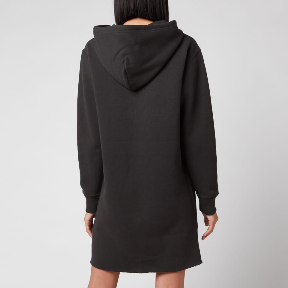 Polo Ralph Lauren Women's Hooded Sweatshirt Dress - Black Mask
