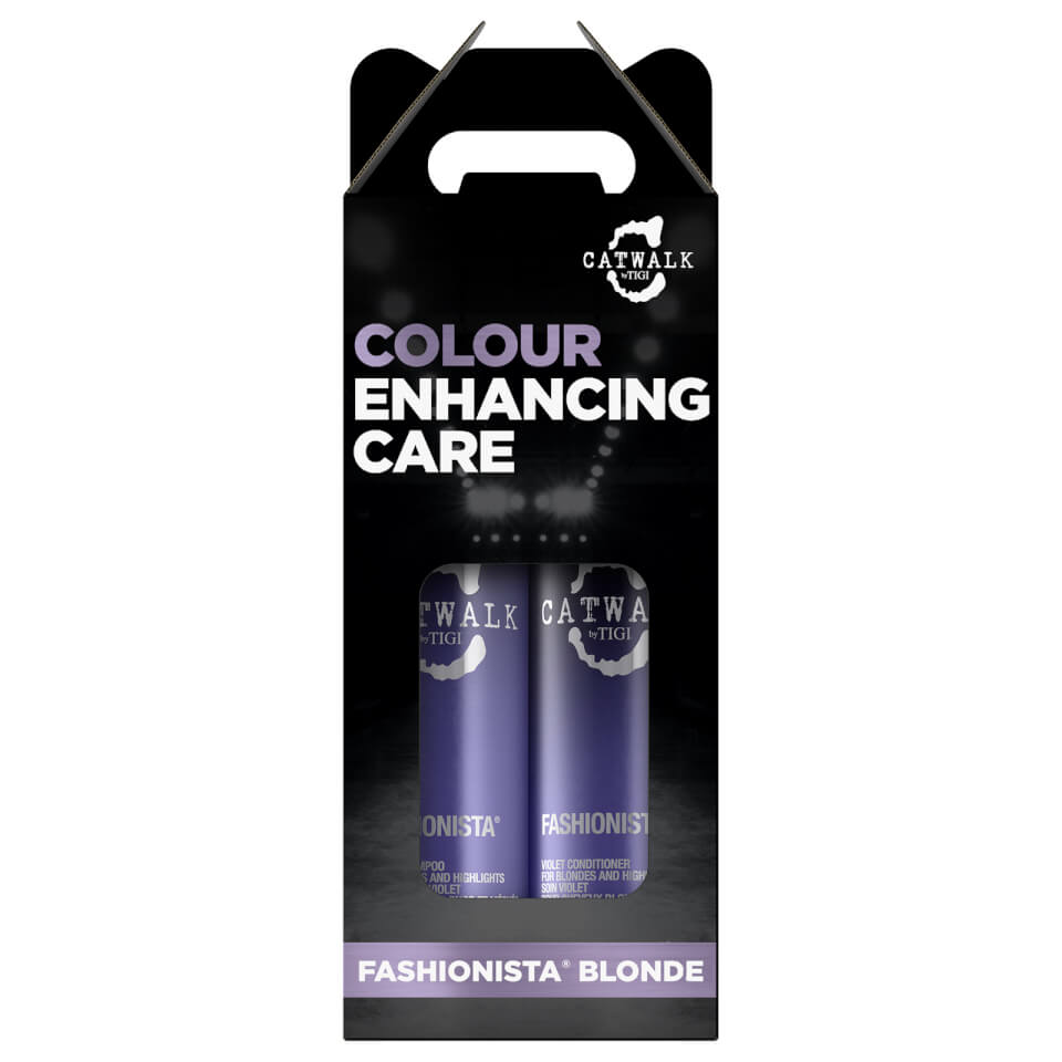 TIGI Catwalk Fashionista Violet Purple Shampoo and Conditioner Duo