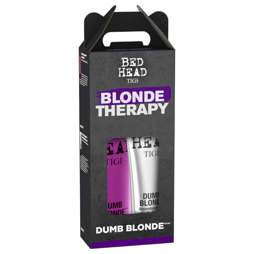 TIGI Bed Head Dumb Blonde Shampoo and Conditioner Duo for Blonde Hair