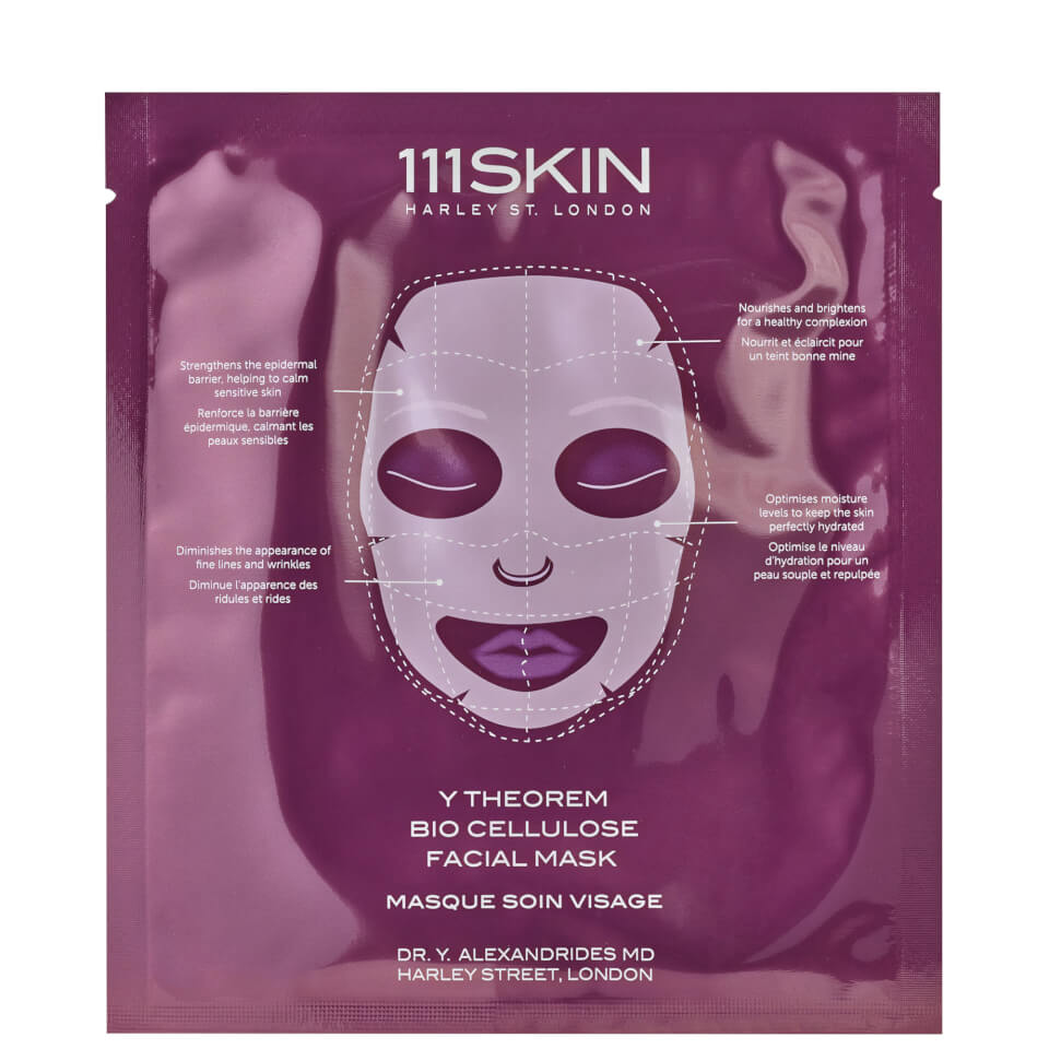 111SKIN Y Theorem Bio Cellulose Facial Mask Box