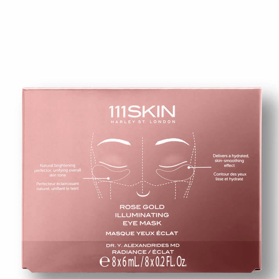 111SKIN Rose Gold Illuminating Eye Mask Box
