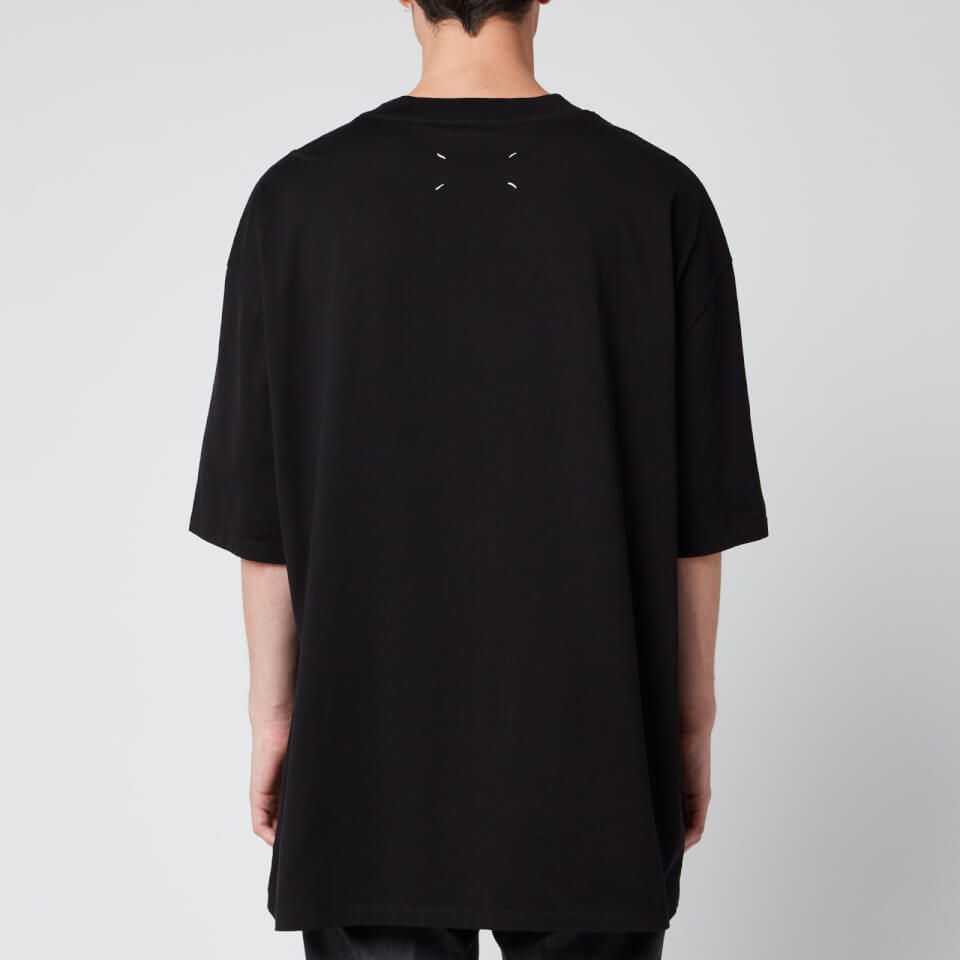 Maison Margiela Men's Oversized Punched Holes T-Shirt