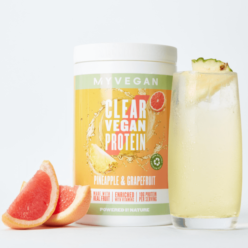 Clear Vegan Protein - 20servings - Pineapple & Grapefruit