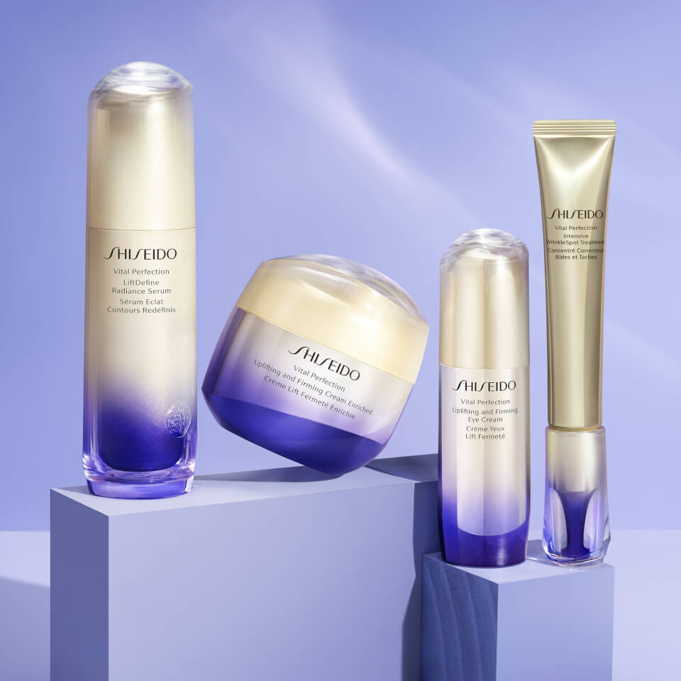 Shiseido vital perfection uplifting. Radiance Anti-Aging Serum. Шисейдо лифтинг сыворотка интенсивного действия. Cream Double Lifting Serum отзывы.