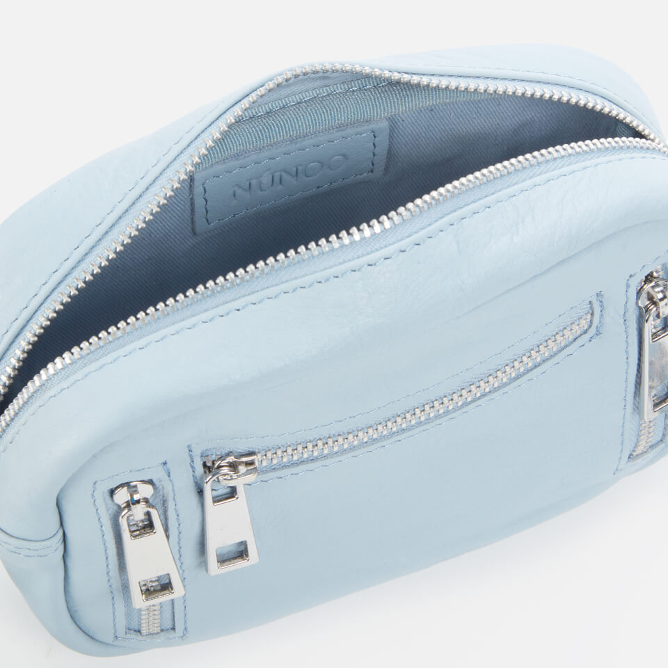 Núnoo Women's Brenda Smooth Cross Body Bag - Light Blue