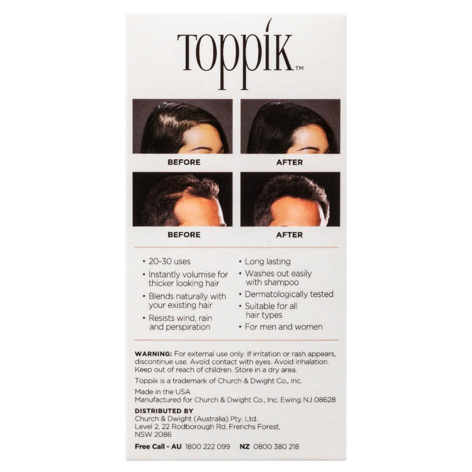 Toppik Hair Building Hair Building Fibres Black 12g