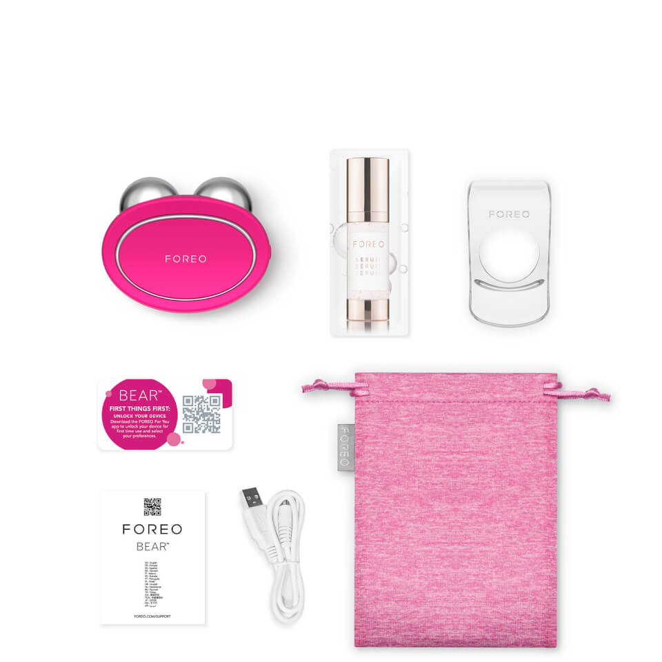 FOREO BEAR Facial Toning Device with 5 Microcurrent Intensities
