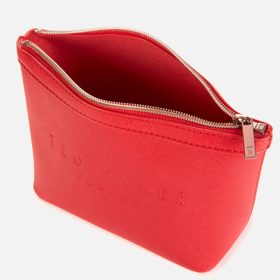 Ted Baker Women's Neevie Crosshatch Make Up Bag - Red