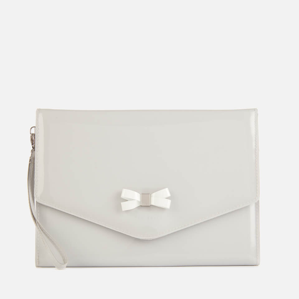 Ted Baker Women's Canei Bow Detail Envelope Pouch - Grey