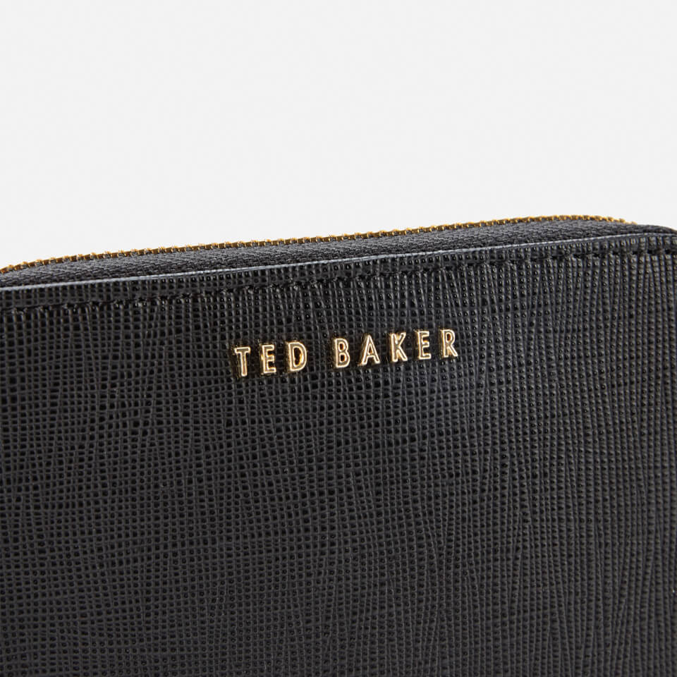 Ted Baker Women's Katrien Crosshatch Zip Around Mini Purse - Black