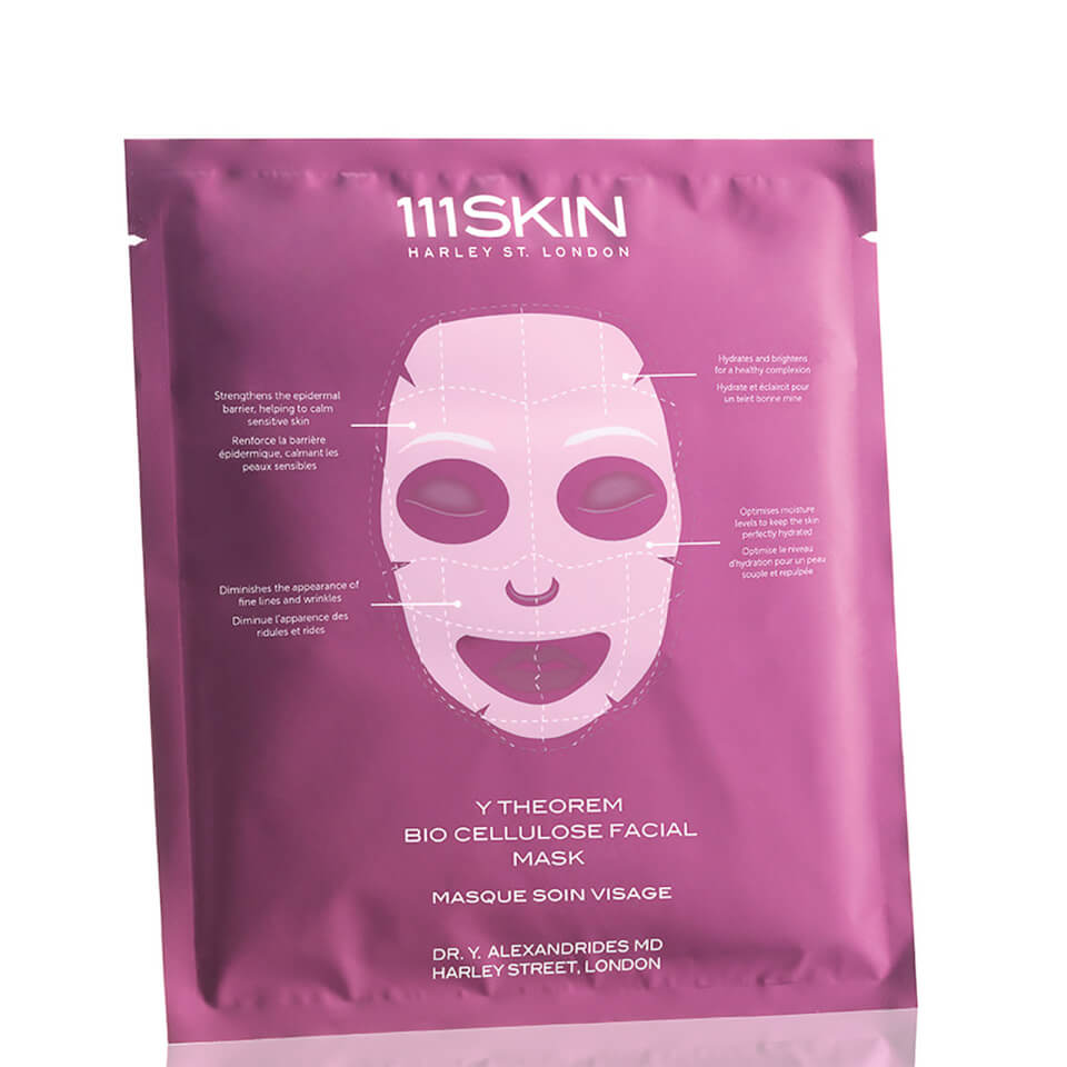 111SKIN Y Theorem Bio Cellulose Facial Mask Box