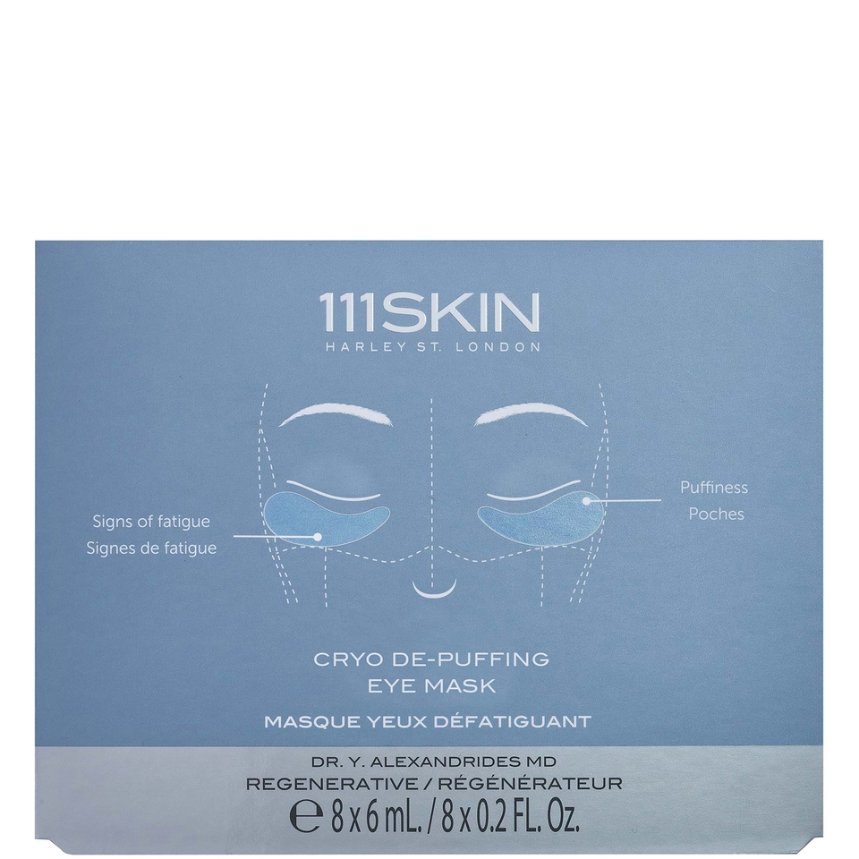 111SKIN Cryo De-Puffing Eye Mask (Pack of 8)