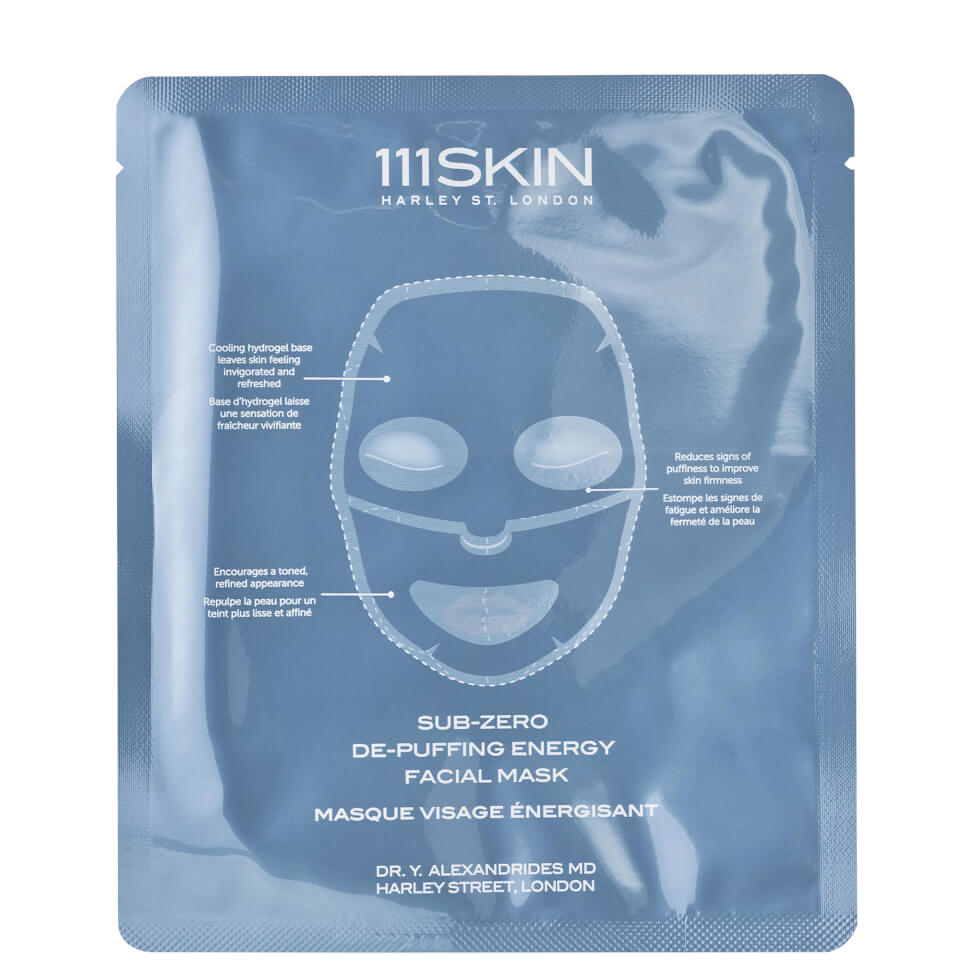 111SKIN Cryo De-Puffing Energy Mask Box (Pack of 5)