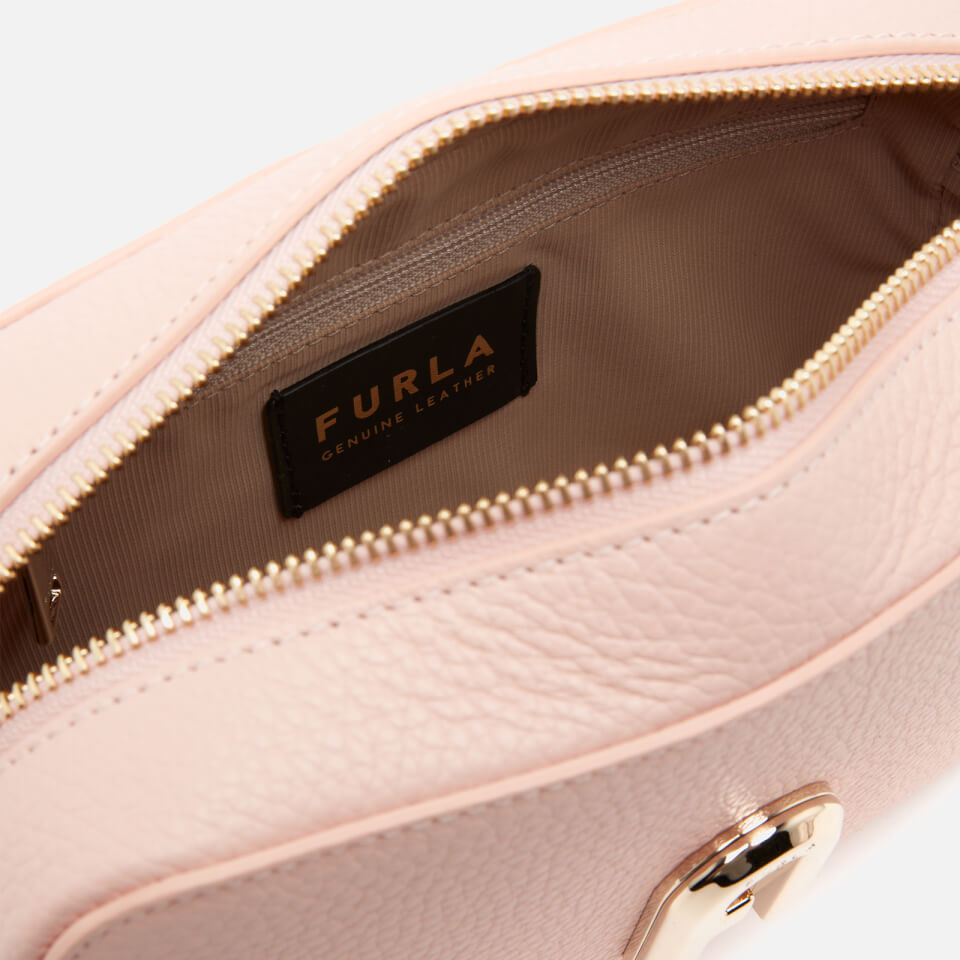 Furla Women's Sleek Mini Camera Cross Body Bag - Candy Rose