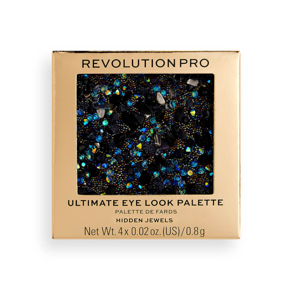 Revolution Pro Ultimate Eye Look Hidden Jewels Palette 3.2g