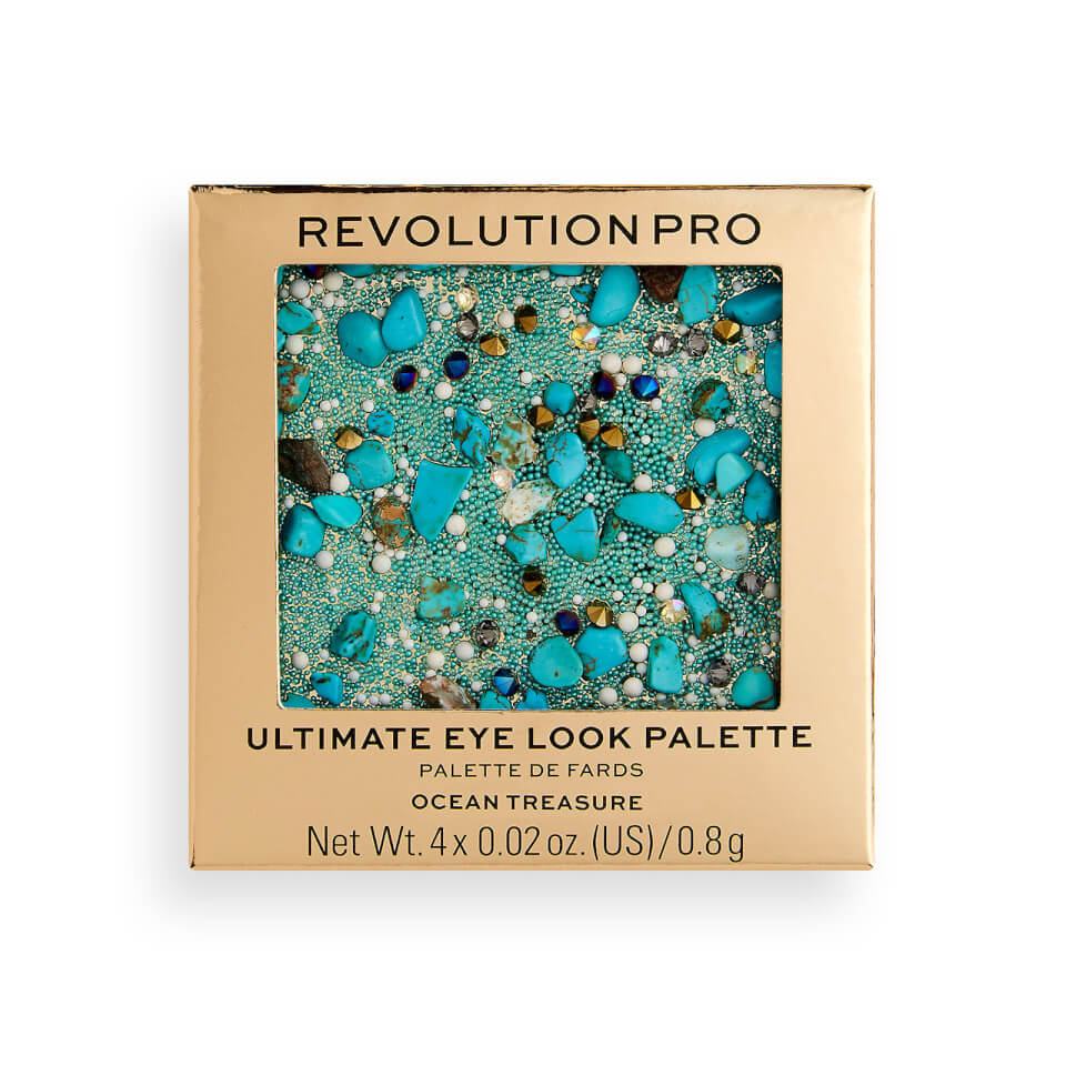 Revolution Pro Ultimate Eye Look Ocean Treasure Palette 3.2g
