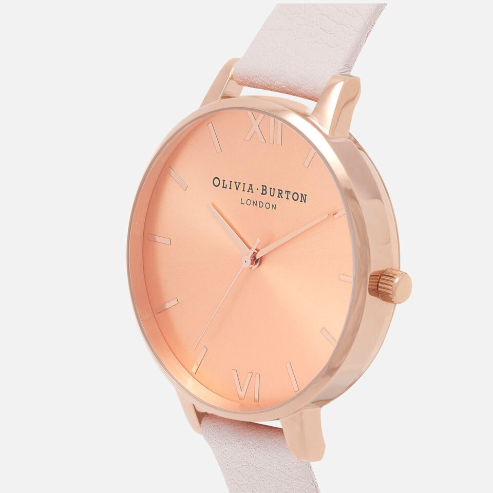 Olivia Burton Women's Sunray Dial Watch - Blossom/Rose Gold
