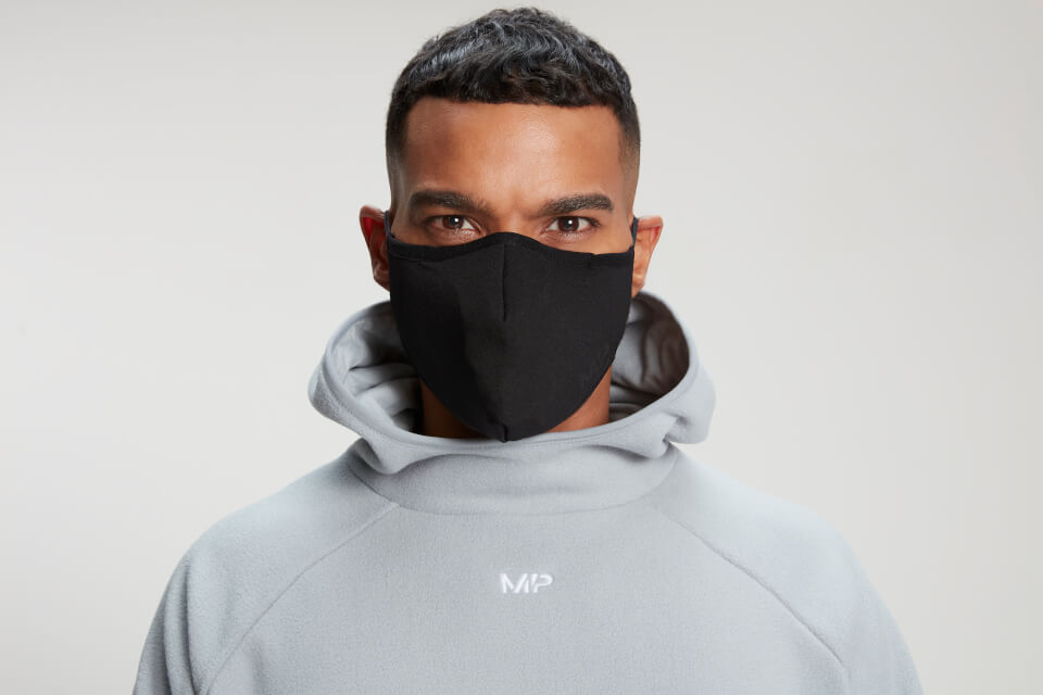 MP Antibacterial Filtered Face Mask - Black