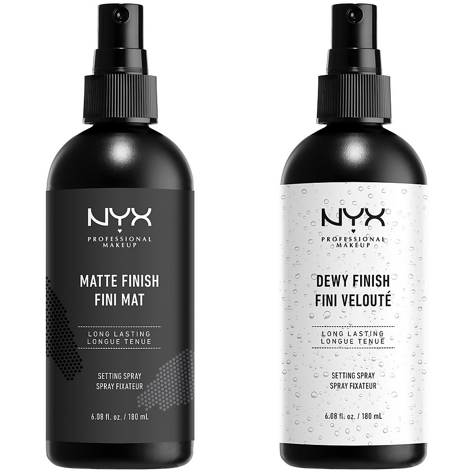 NYX Professional Makeup Setting Spray - Dewy Finish Longlasting Maxi Size