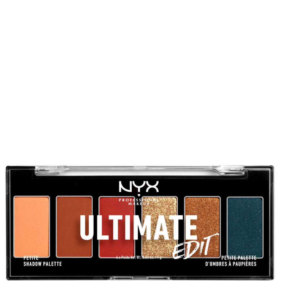 NYX Professional Makeup Ultimate Shadow Palette Edit Escape Artist 6 Shades