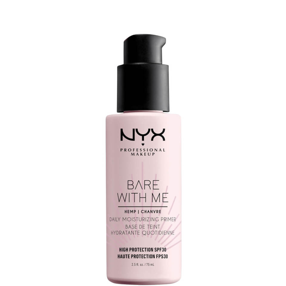 NYX Professional Makeup Bare With Me Cannabis Sativa Seed Oil SPF30 Daily Moisturising Primer