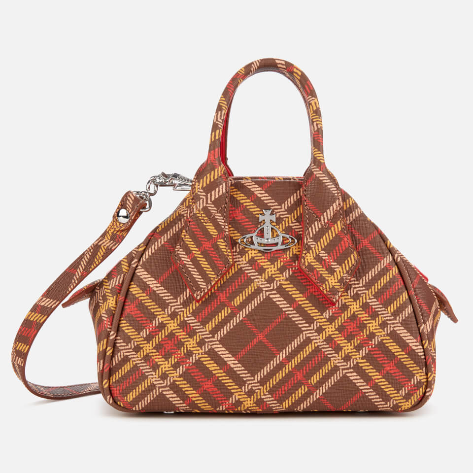 Vivienne Westwood Women's Derby Small Yasmine Bag - Brown/Tartan