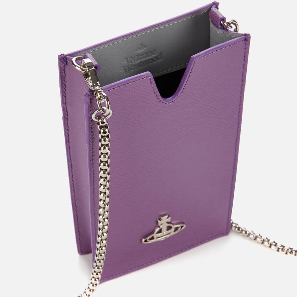Vivienne Westwood Women's Debbie Phone Chain Bag - Purple
