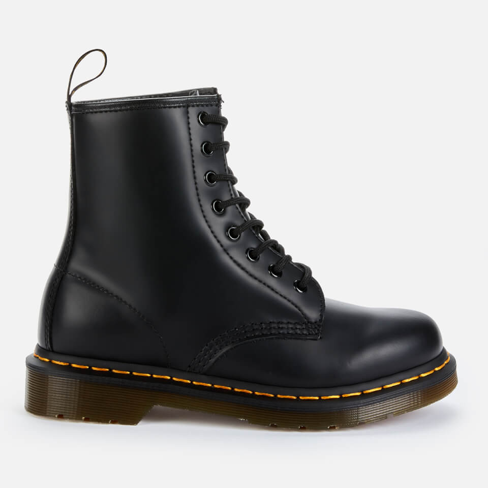 Dr. Martens 1460 Smooth Leather 8-Eye Boots - Black | Worldwide ...