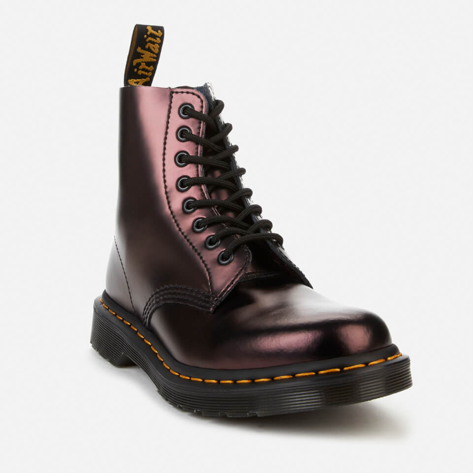 Dr. Martens Women s 1460 Pascal Chroma 8 Eye Boots Red Allsole