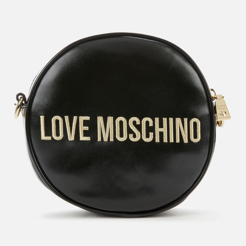 Love Moschino Women's Round Quilted Bag - Black