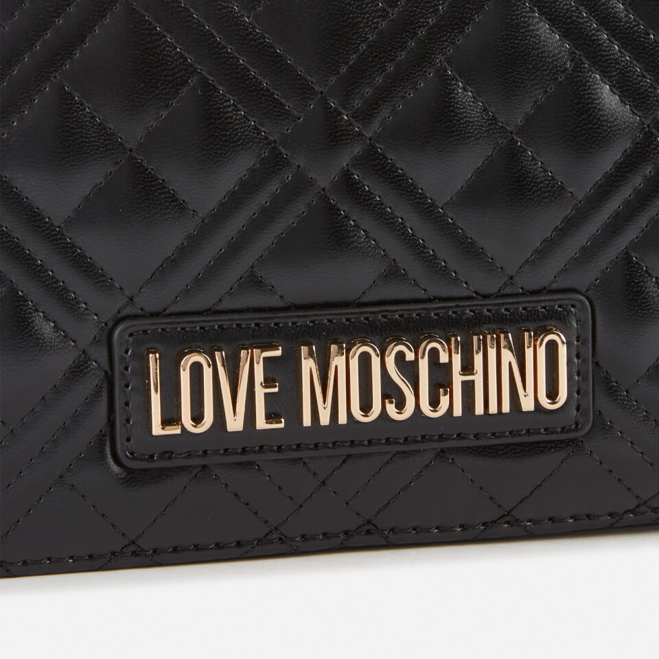 Love Moschino Women's Quilted Chain Bag - Black