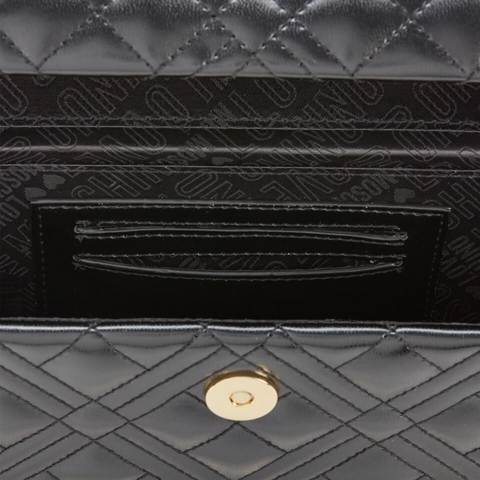 Love Moschino Women's Quilted Box Bag - Black