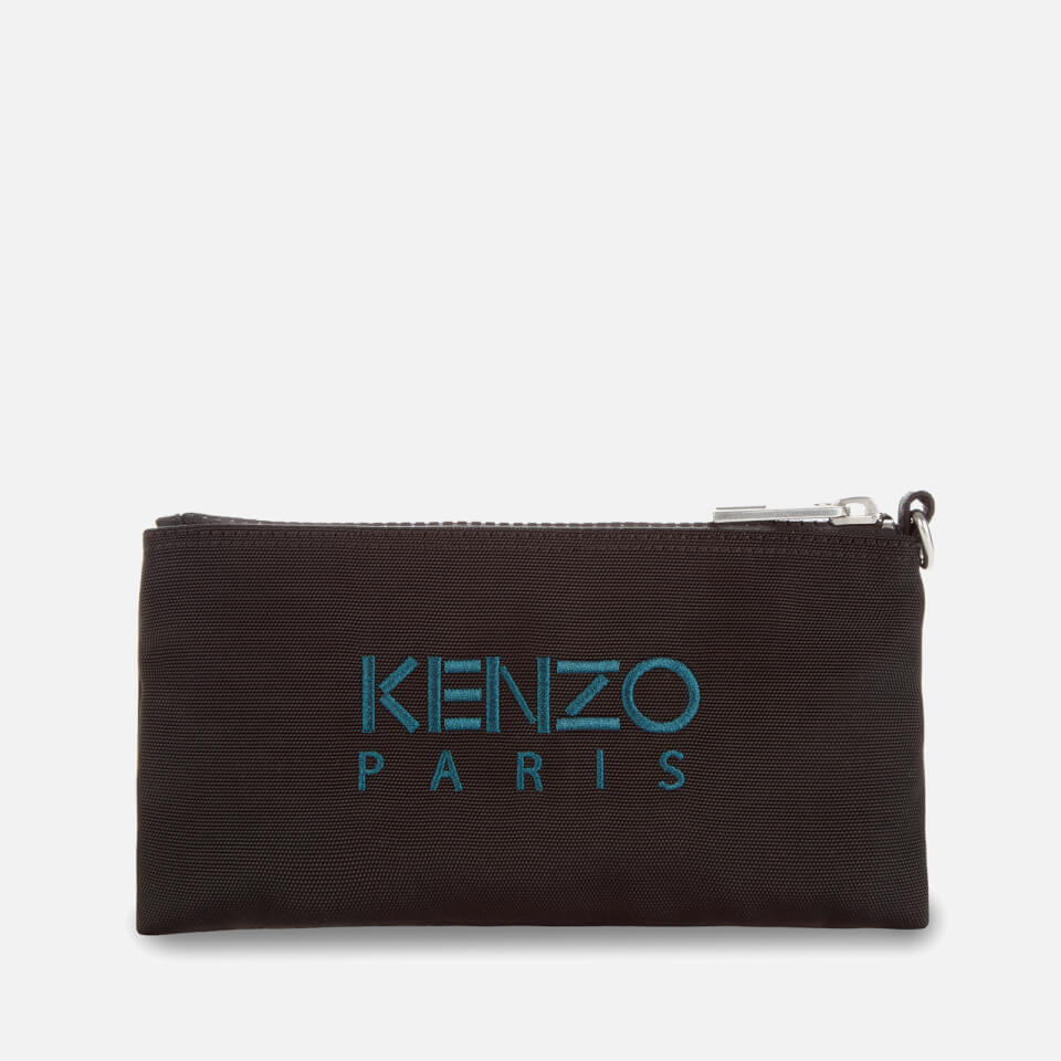 KENZO Men's Kampus Canvas Pouch Wallet - Black