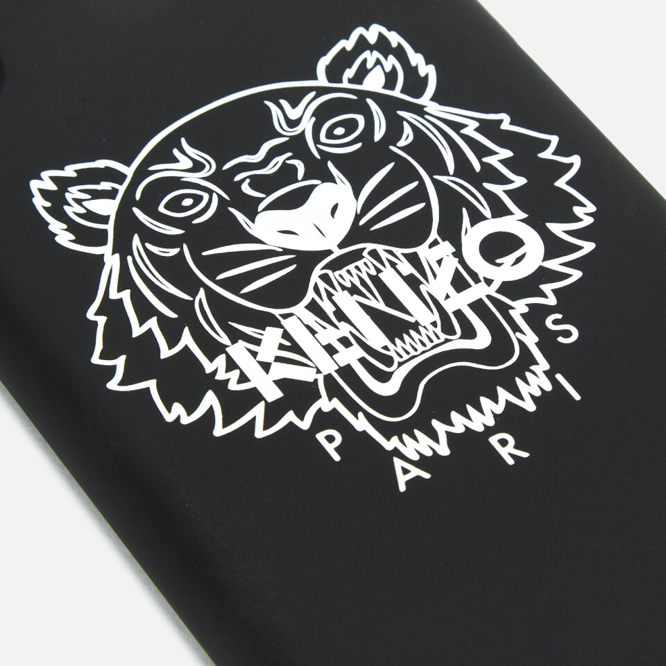 KENZO iPhone X/XS Silicone Tiger Phone Case - Black