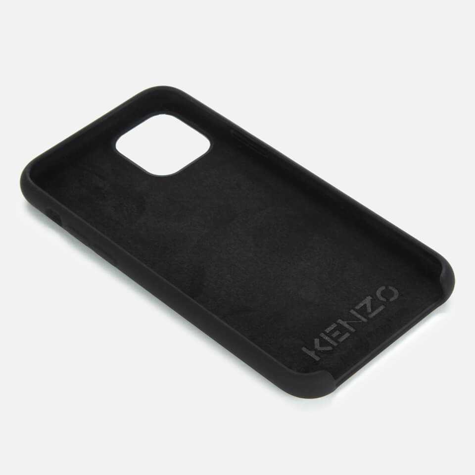 KENZO iPhone 11 Pro Vertical Logo Phone Case - Black