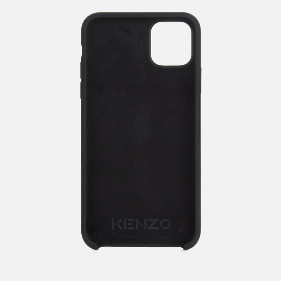 KENZO iPhone 11 Pro Max Vertical Logo Phone Case - Black