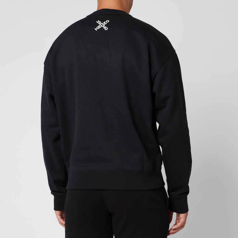 KENZO Men's Sport Oversized Sweatshirt - Black - XS | Coggles KENZO Men's Sport Oversized Sweatshirt - Black - XS | Coggles
