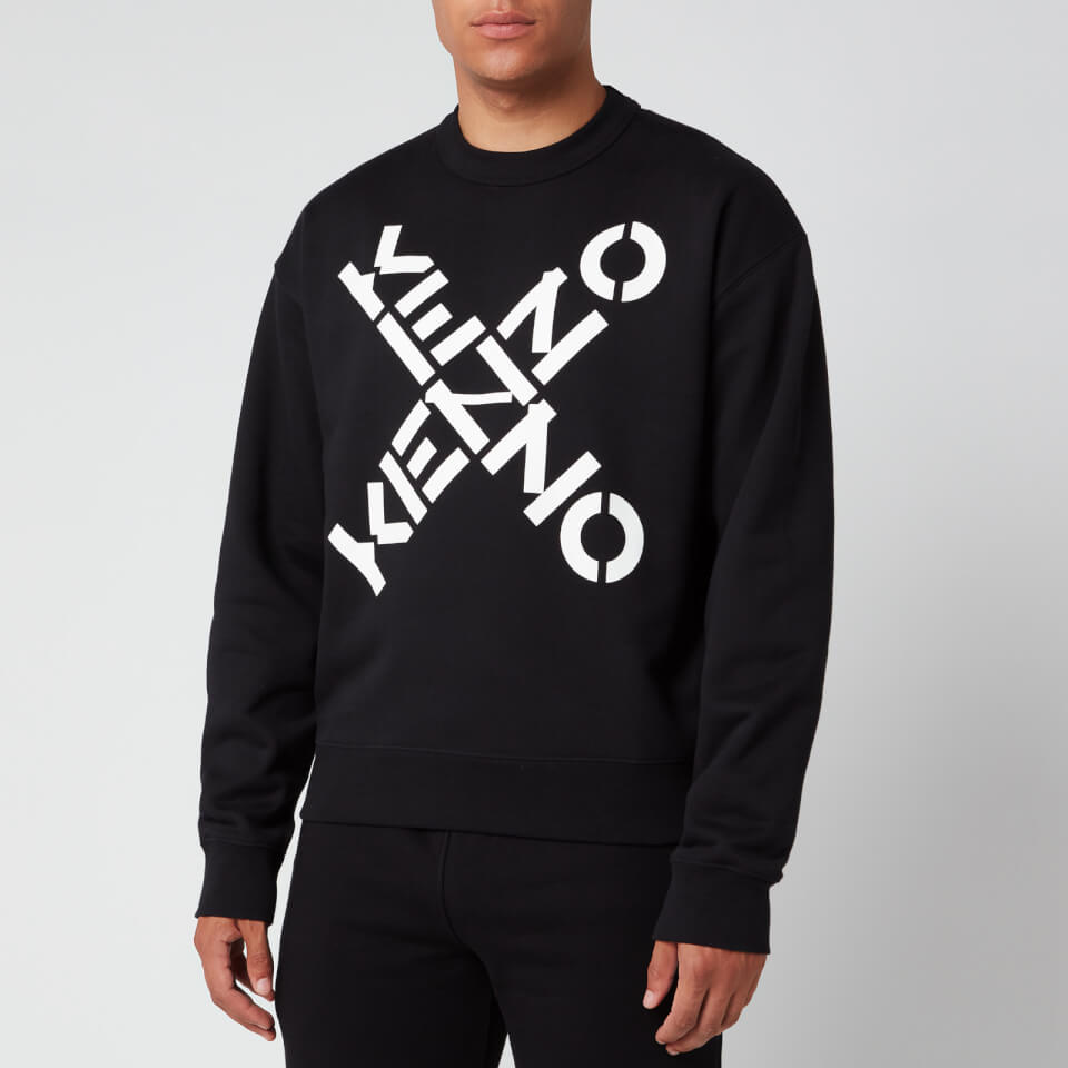 KENZO Men s Sport Oversized Sweatshirt Black Coggles