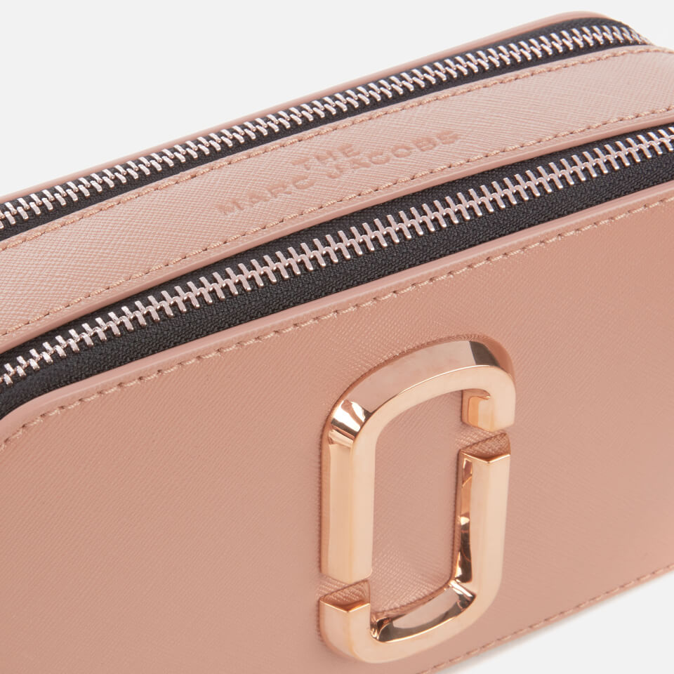 Marc Jacobs The Snapshot Camera Bag Sunkissed Pink in Leather with