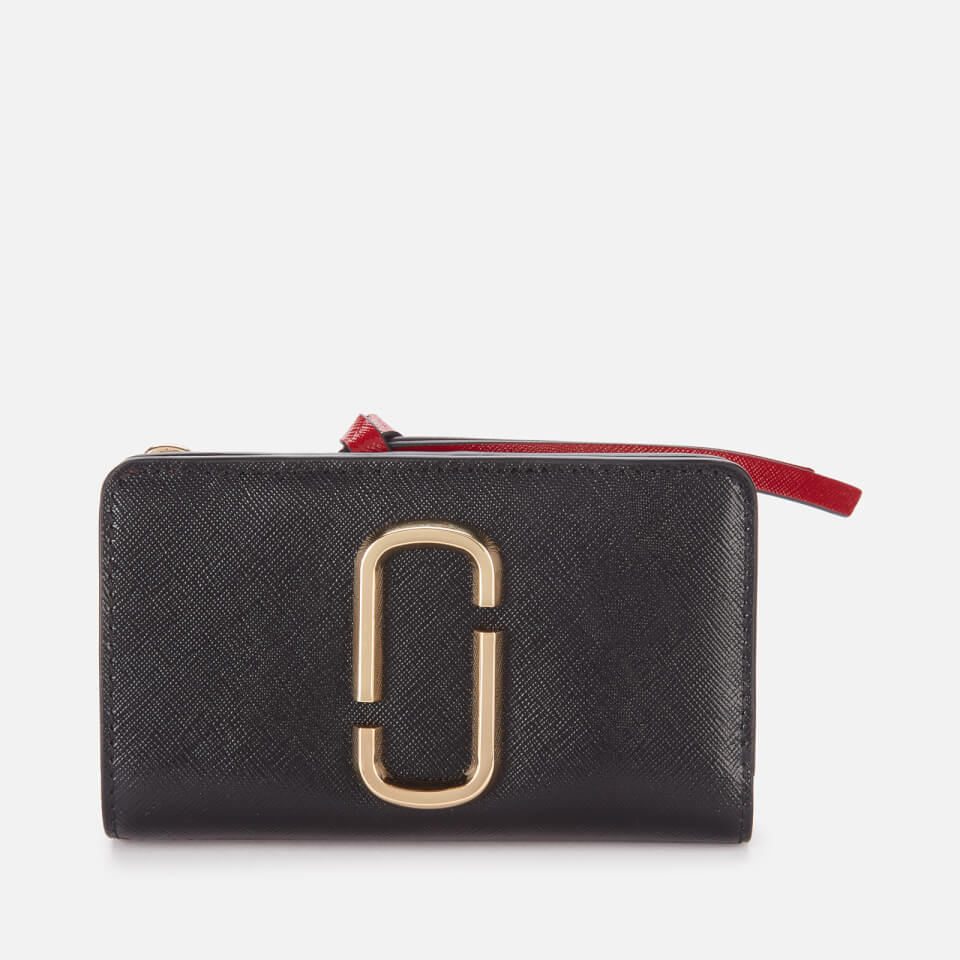 Marc Jacobs Women's Compact Wallet - Black/Chianti
