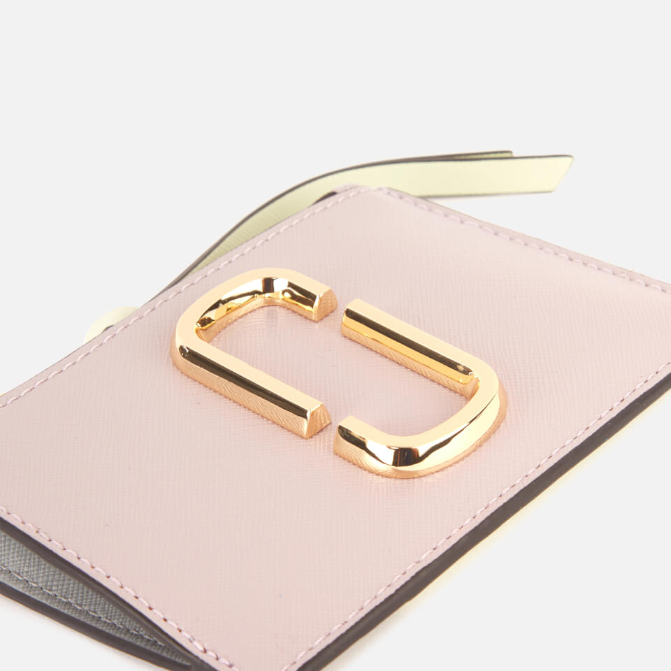 Marc Jacobs Women's Top Zip Multi Wallet - Dusty Lilac Multi