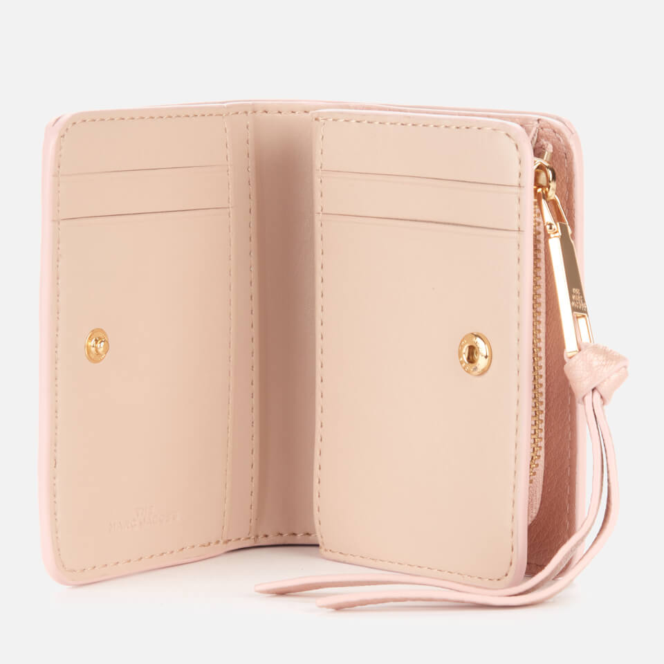 Marc Jacobs Women's Mini Compact Wallet - Pearl Blush