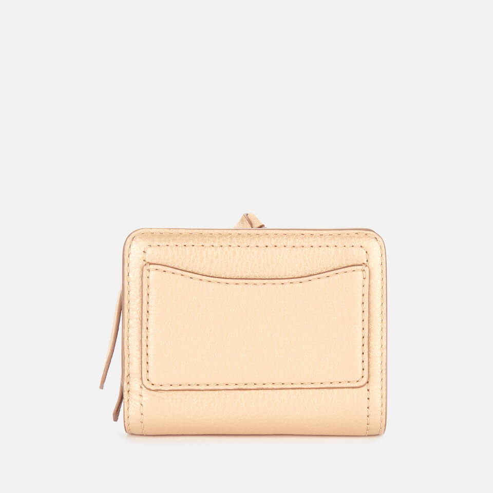 Marc Jacobs Women's Mini Compact Wallet - Gold