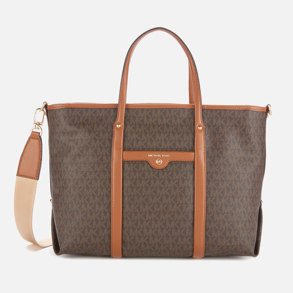 MICHAEL Michael Kors Women's Beck Tote Bag - Brown/Acorn